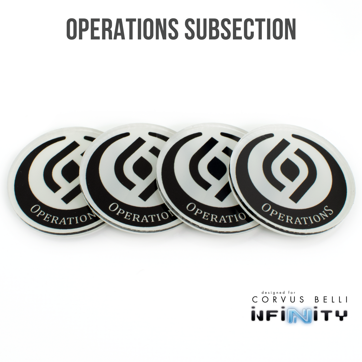 Fichas de comando de facción Infinity