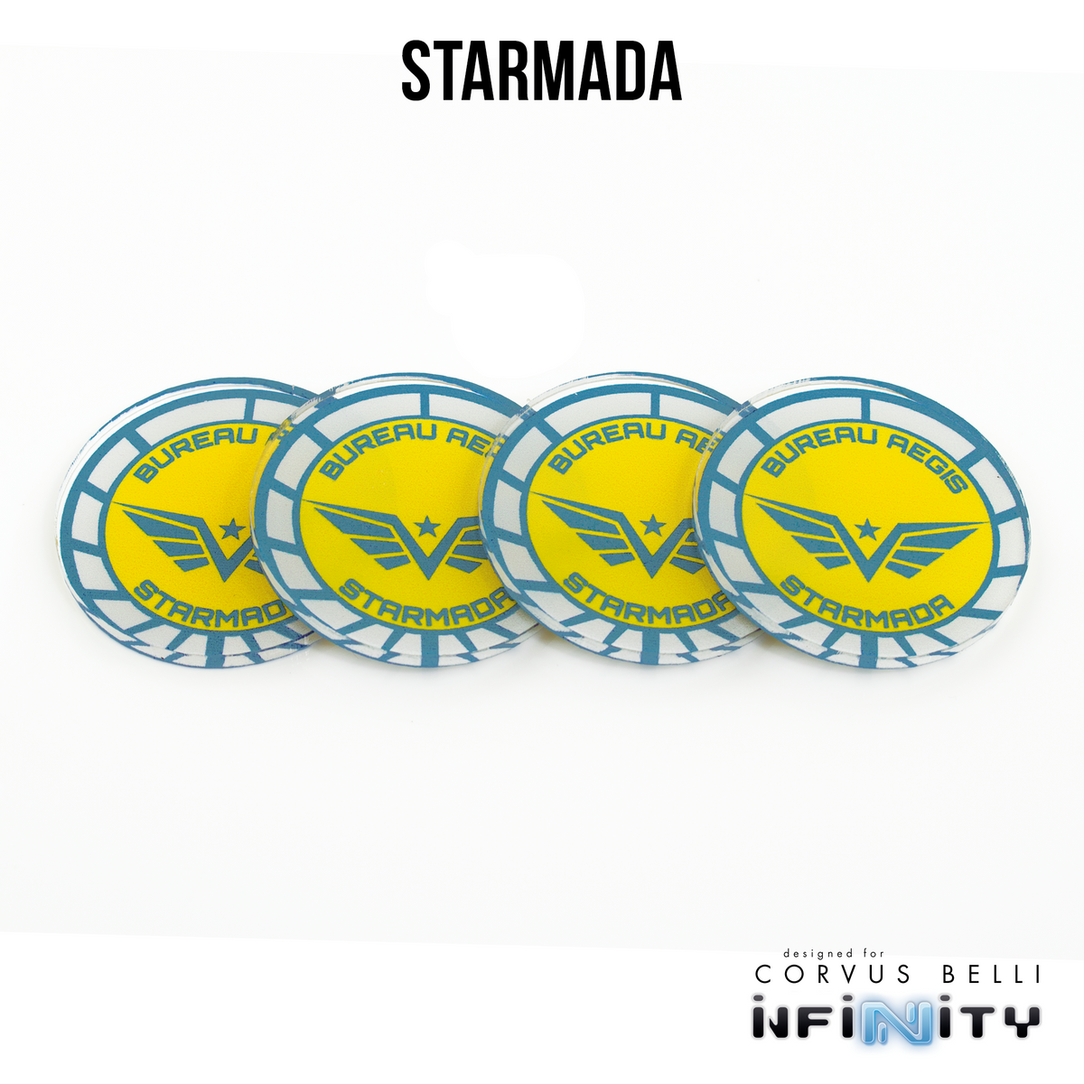 Fichas de comando de facción Infinity