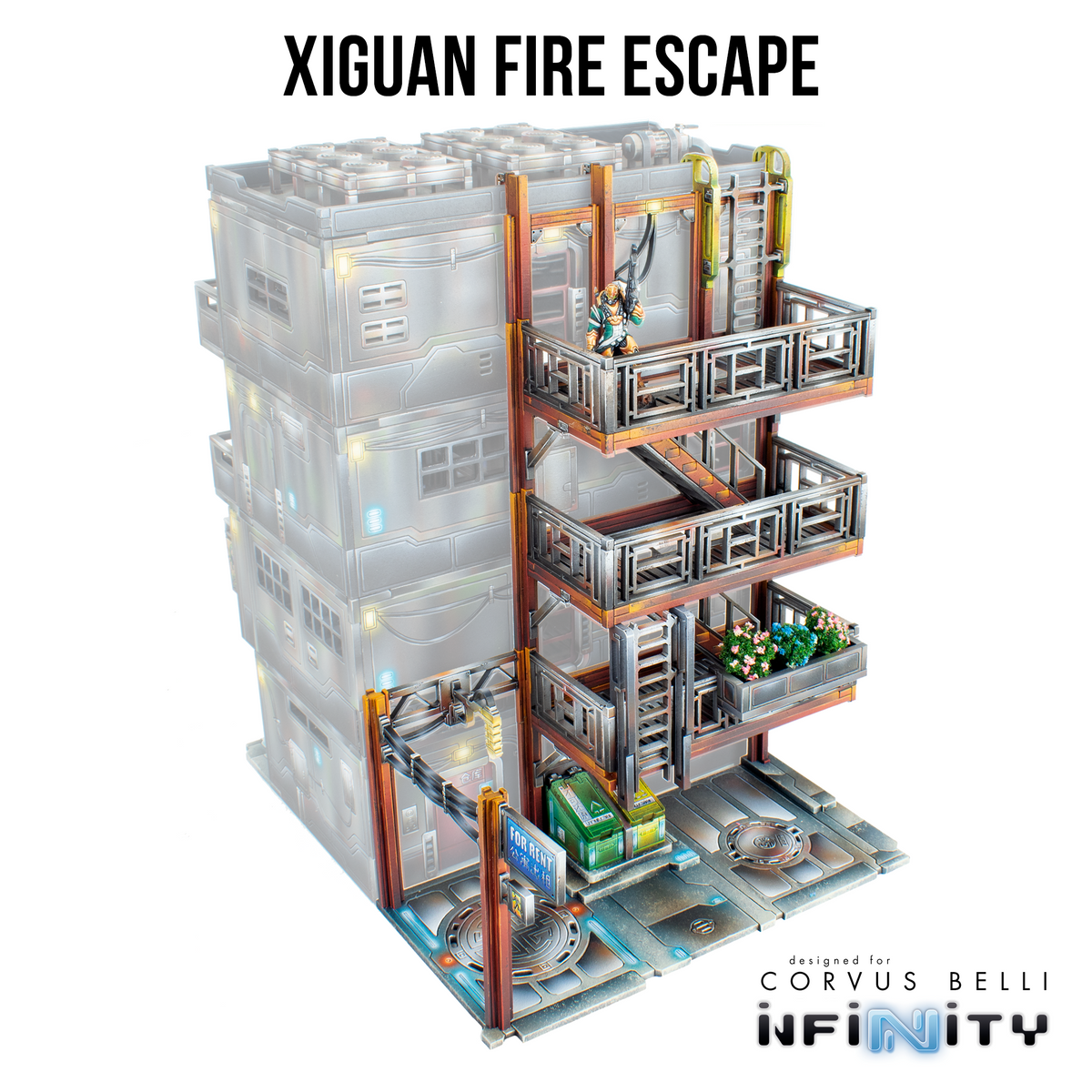 Escalera de incendios de Xiguan
