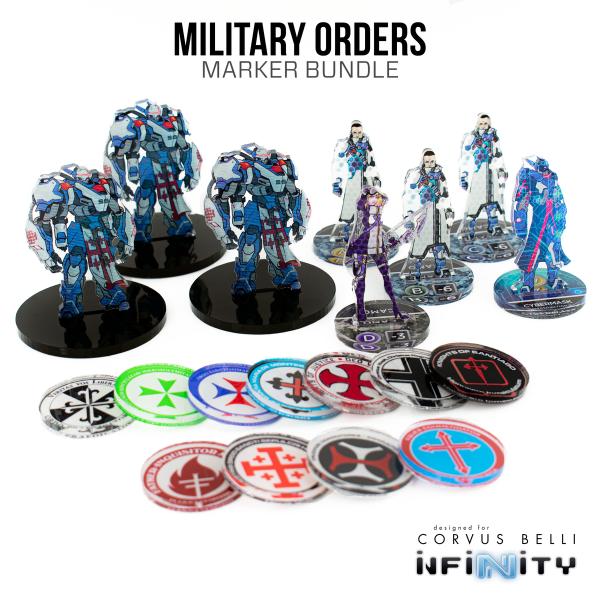 Paquete de marcadores de órdenes militares