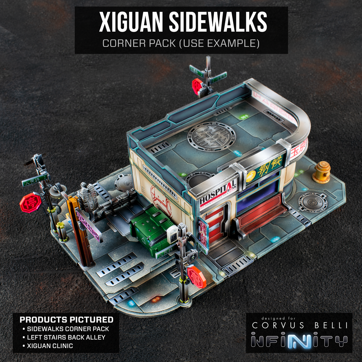 Xiguan Sidewalk - Corners