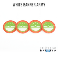 Fichas de comando de facción Infinity