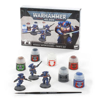 Warhammer 40K: Space Marines - Assault Intercessors + Paint Set