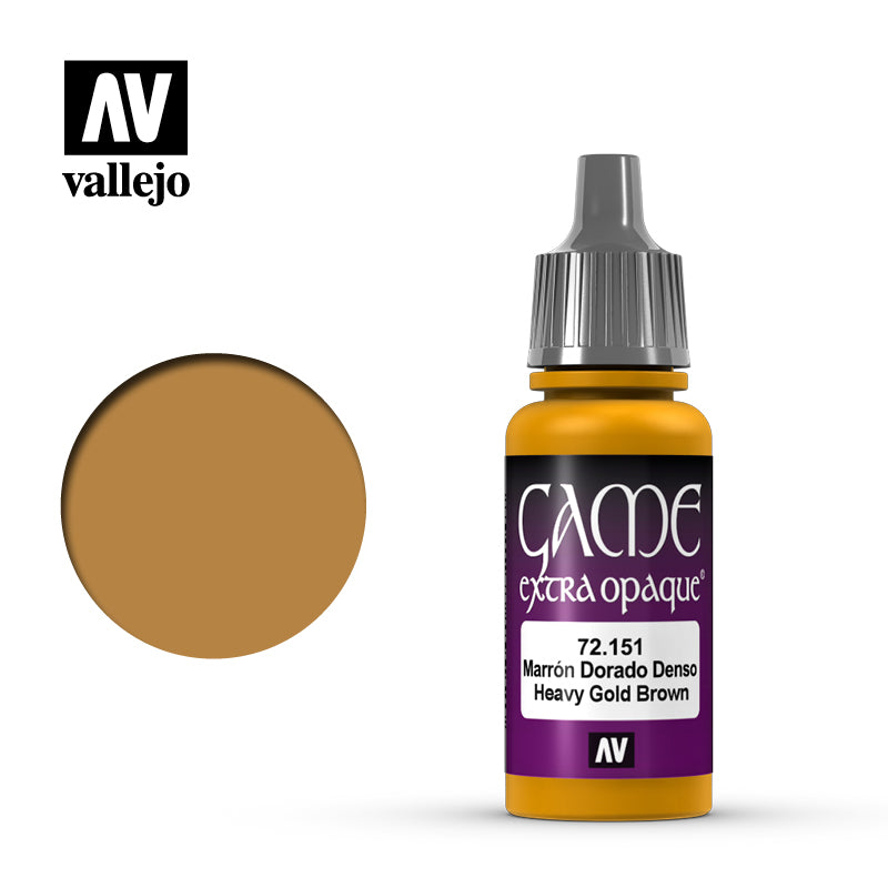 Color del juego Vallejo: Marrón dorado intenso