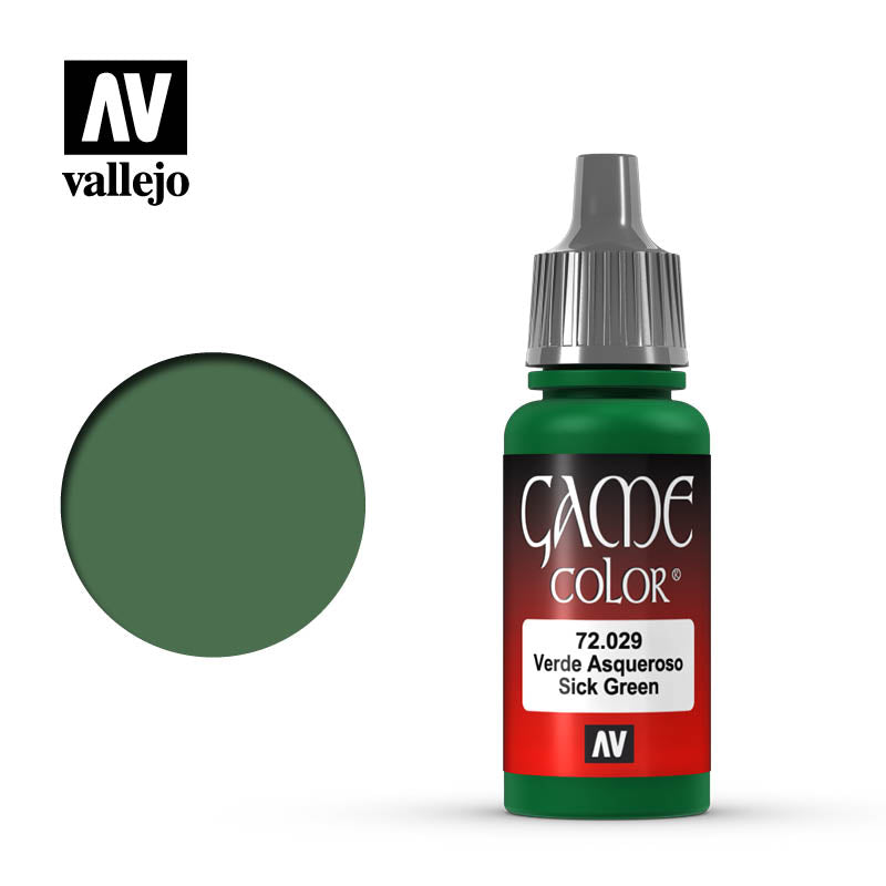 Vallejo Game Colour: Sick Green