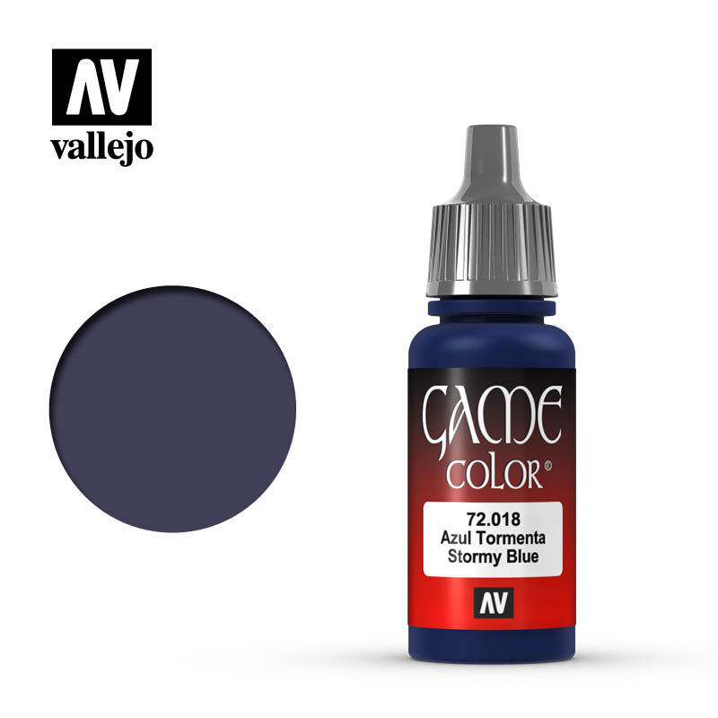 Vallejo Game Color: Stormy Blue