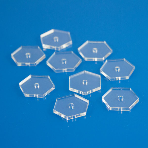 Clear Hex Flight Bases
