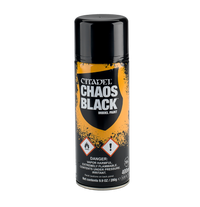 Citadel Spray Paint: Chaos Black (400ml)
