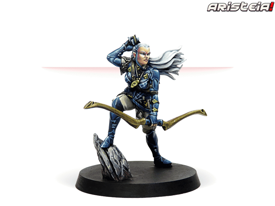 ¡Aristeia! Diseño de guardabosques élfico de Lunah