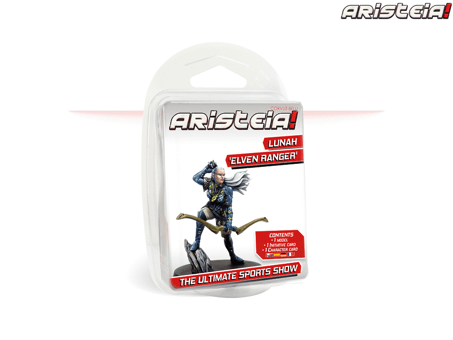 ¡Aristeia! Diseño de guardabosques élfico de Lunah