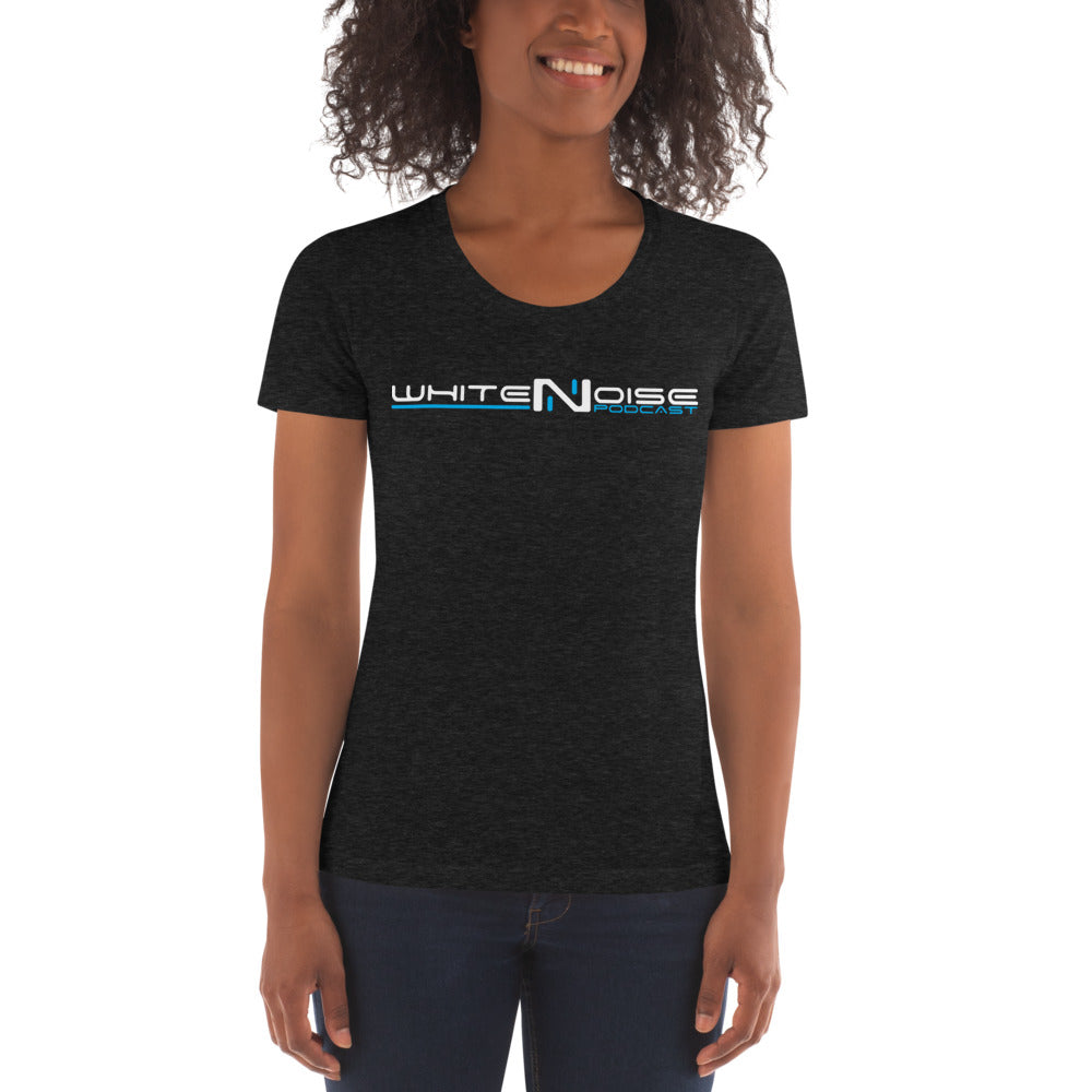 White Noise Women's Tri-Blend Crew Neck Tee