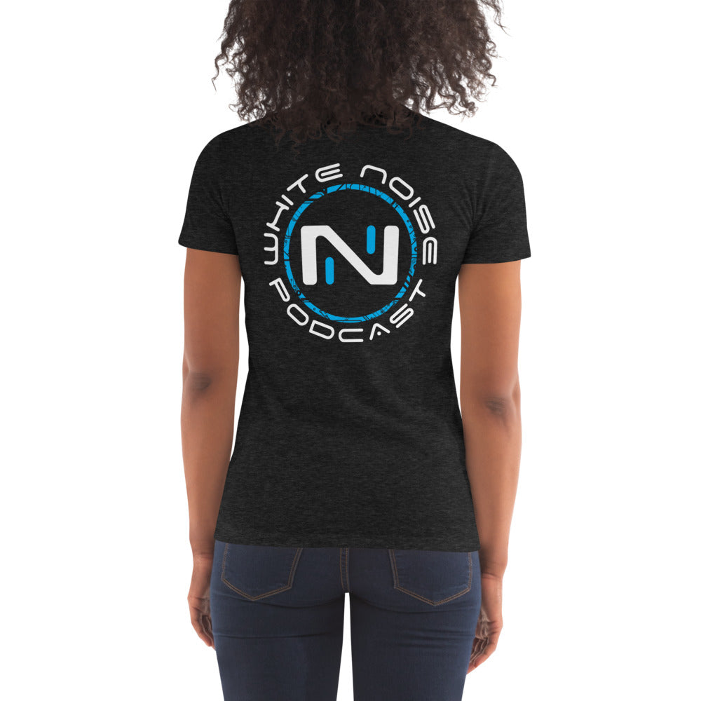 White Noise Women's Tri-Blend Crew Neck Tee