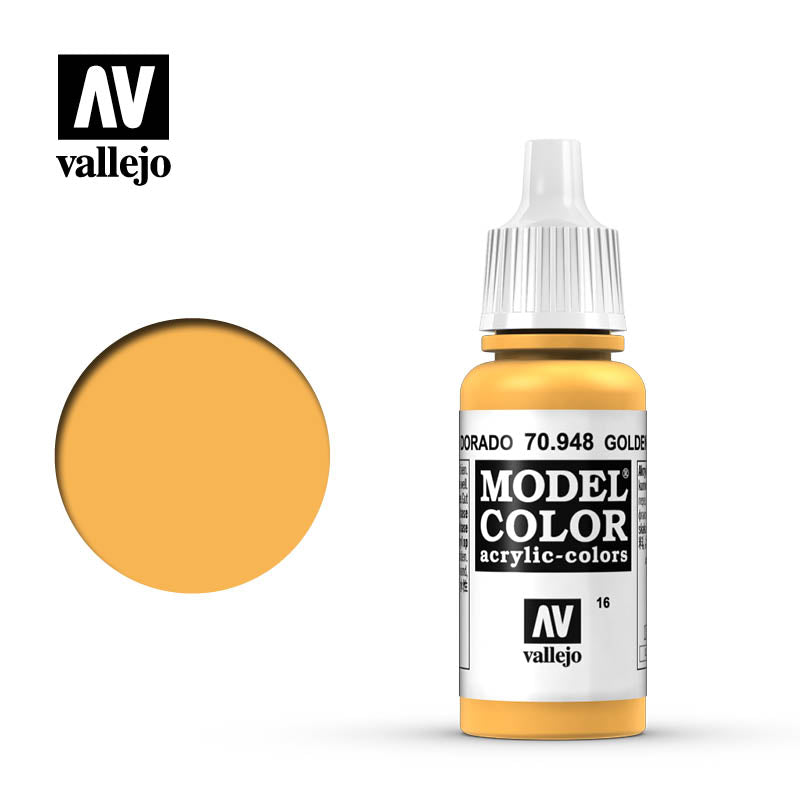 Vallejo Model Colour: Golden Yellow