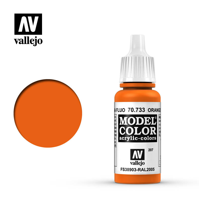 Modelo Vallejo Color: Naranja Fluorescente