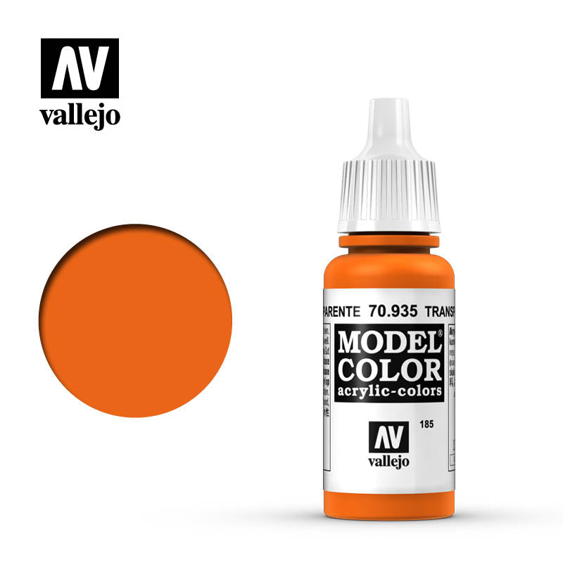 Modelo Vallejo Color: Naranja Transparente
