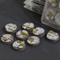 Bases - Temple, Round 32mm (x8)