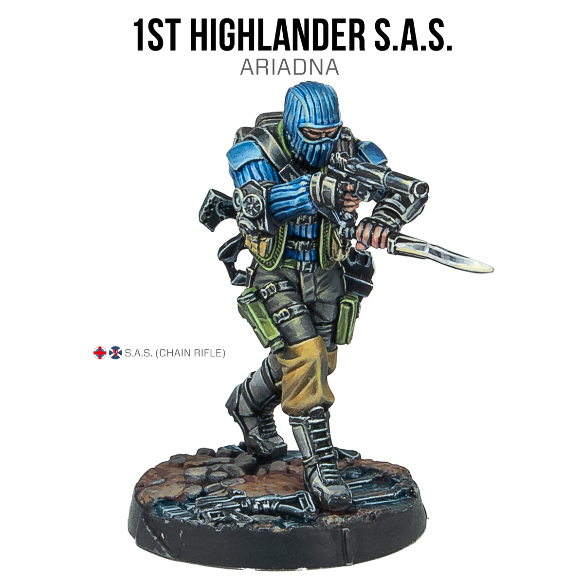 1st Highlander S.A.S. (Chain Rifle) [MARCH PRE-ORDER]
