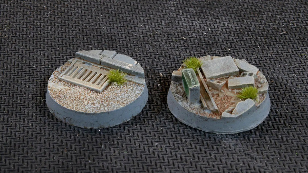 Urban Warfare Bases, Round 25mm (x10)