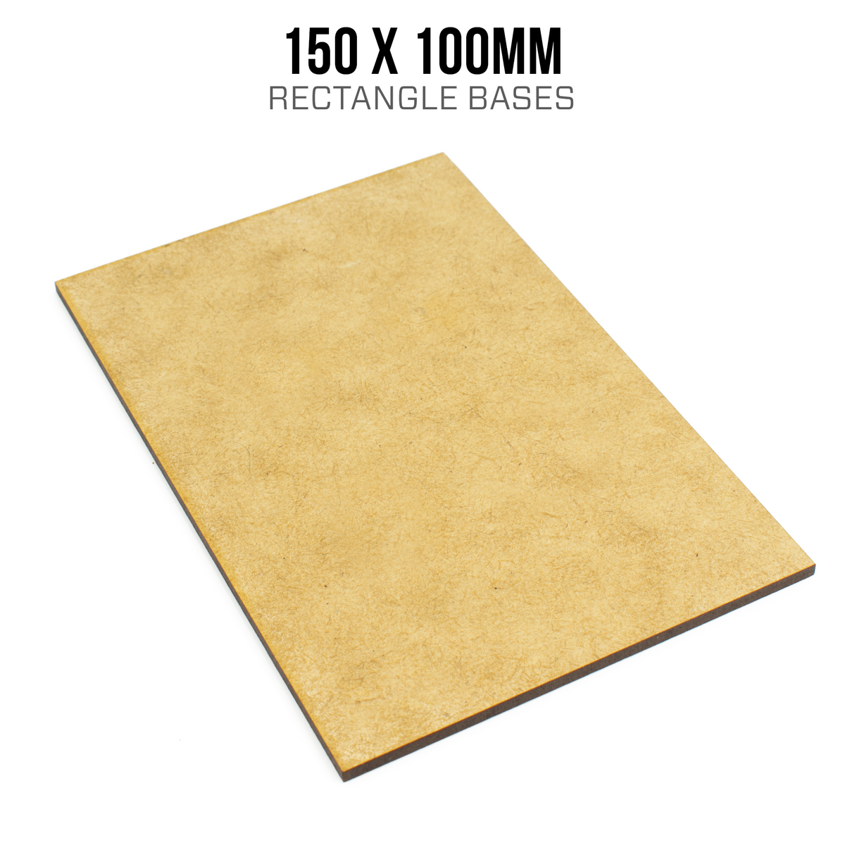 150 x 100mm Rectangle Bases