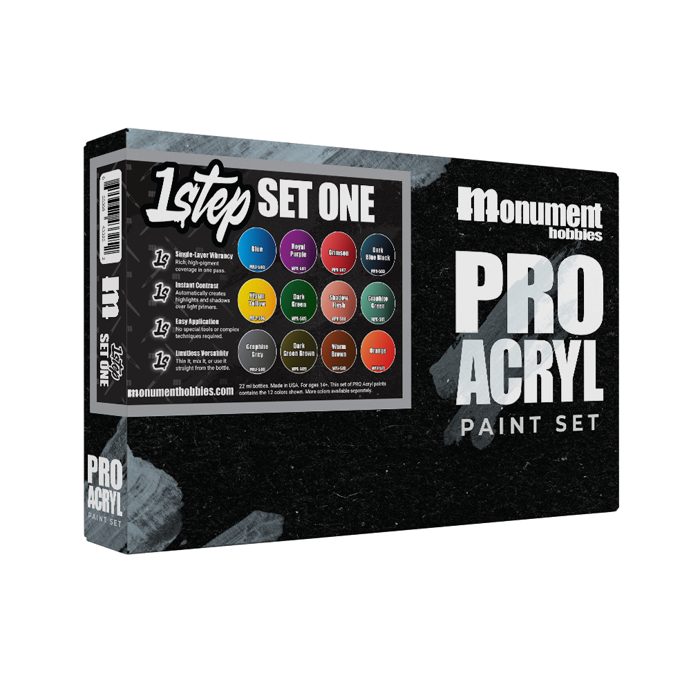 Pro Acryl 1-Step Paint Set #1