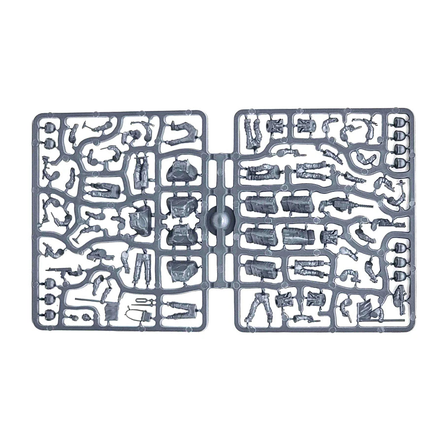 Lunar Multipart Plastic Astronauts