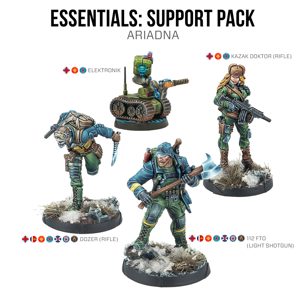 Essentials: Ariadna Support Pack [FEBRUARY PRE-ORDER]