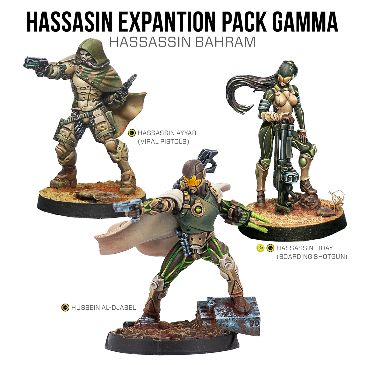 Hassassin Expansion Pack Gamma [MAY PRE-ORDER]