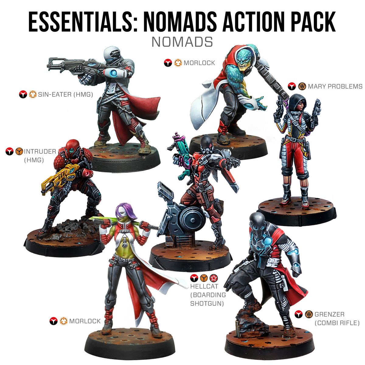 Essentials: Nomads Action Pack [JULY PRE-ORDER]