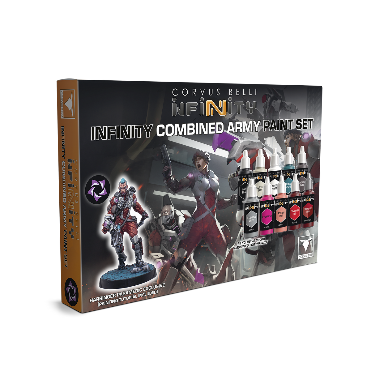 Infinity Combined Army Paint Set Harbinger Paramedic Exclusive [NOVEMBER PRE-ORDER]
