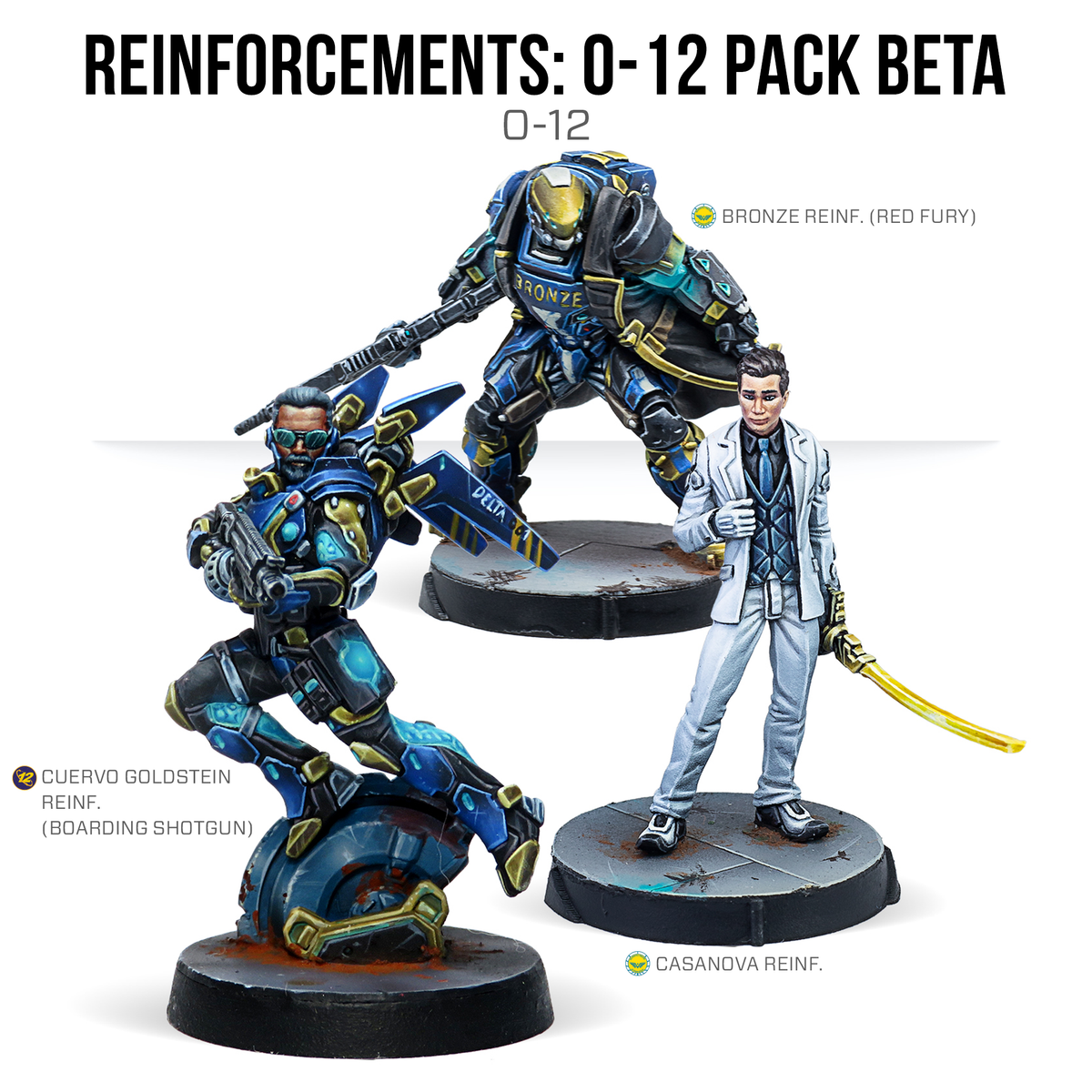 Refuerzos: O-12 Pack Beta [PRE-ORDEN DE ABRIL]