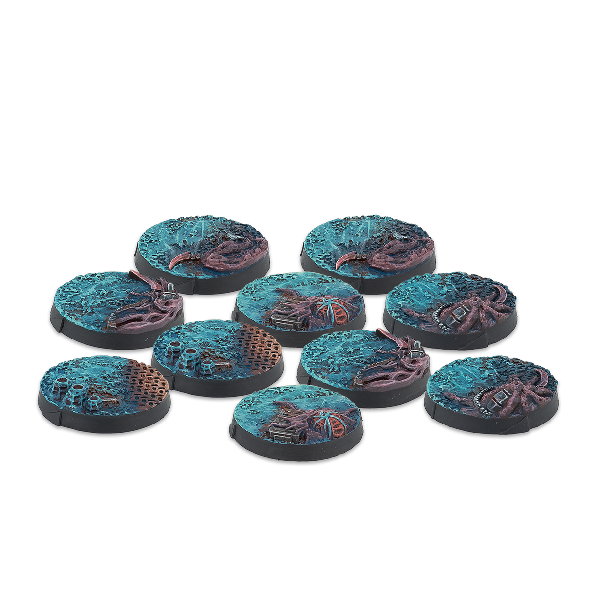 25mm Scenery Bases, Zeta Series [OCTOBER PRE-ORDER]