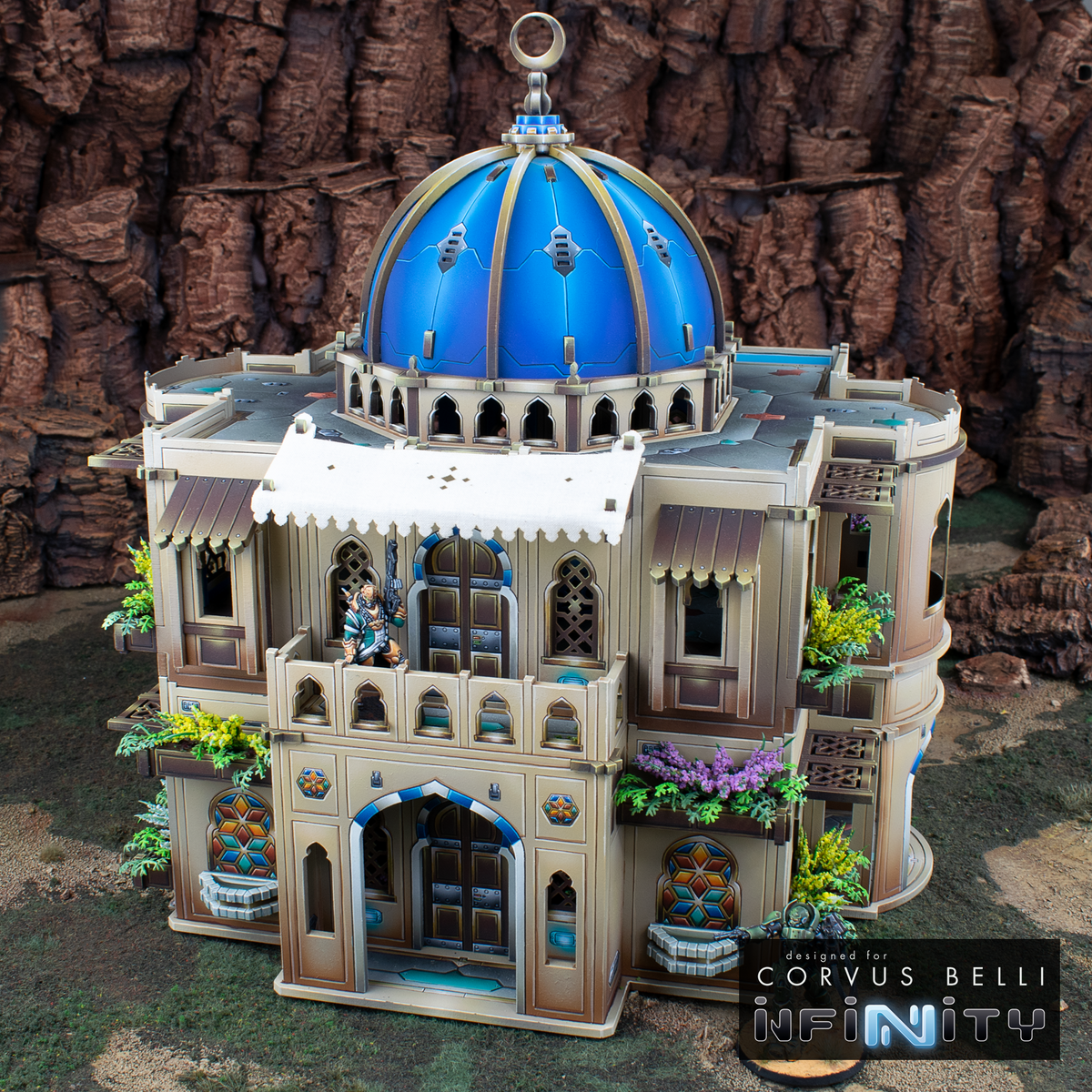 Alcazaba Hanging Gardens + Water Features bare mdf by Warsenal