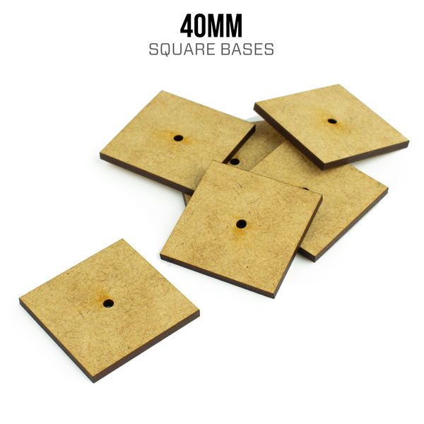 40mm Square Bases