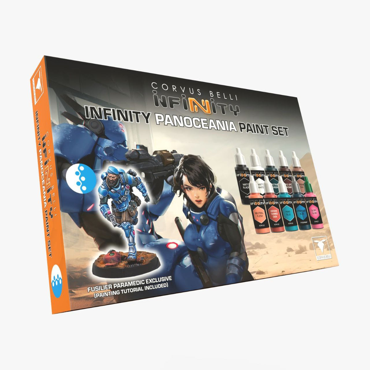 Infinity PanOceania Paint Set with Exclusive Fusilier Paramedic [MARCH PRE-ORDER]