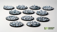 Base Toppers - Frost Lake, Round 25mm (x12)