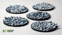 Base Toppers - Frost Lake, Round 40mm (x5)