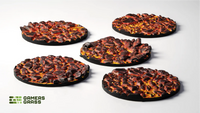Base Toppers - Molten Lava, Round 40mm (x5)