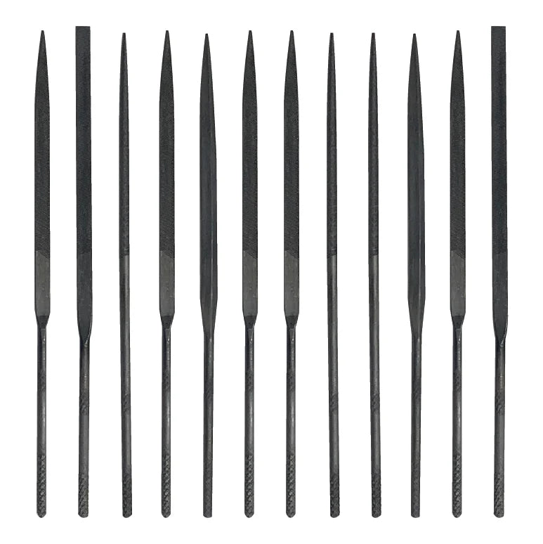 Excel Blades Mini Needle File Set 12-Piece Assorted