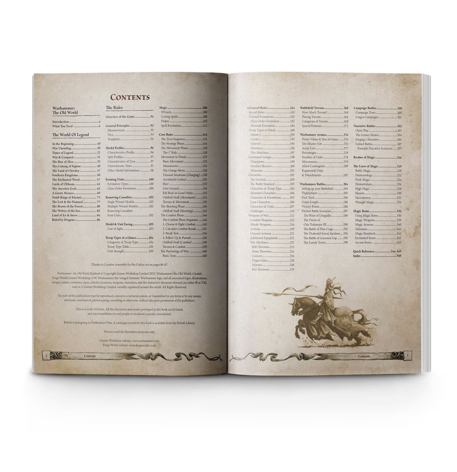 Warhammer: El libro de reglas del viejo mundo