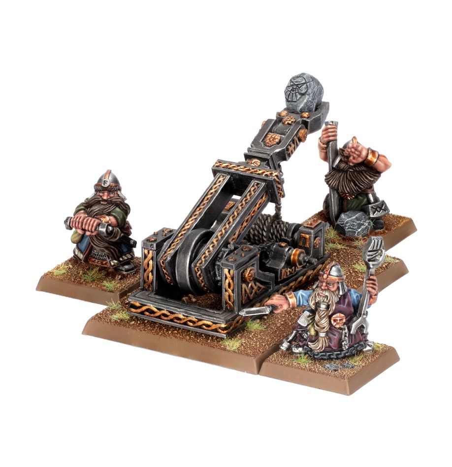 Warhammer The Old World: Dwarfen Mountain Holds Dwarf Grudge Thrower