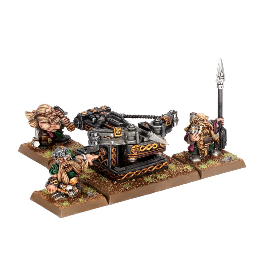 Warhammer The Old World: Dwarfen Mountain Holds Dwarf Bolt Thrower
