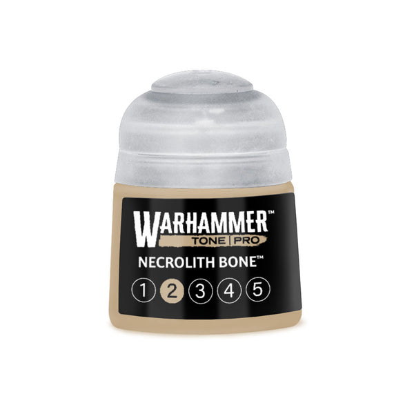 Warhammer Tone Pro Necrolith Bone 2 miniature paint 12ml
