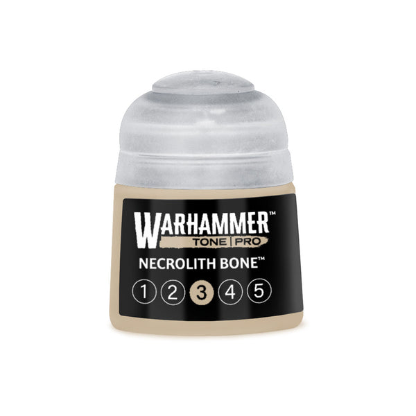 Warhammer Tone Pro Necrolith Bone 3 miniature paint 12ml