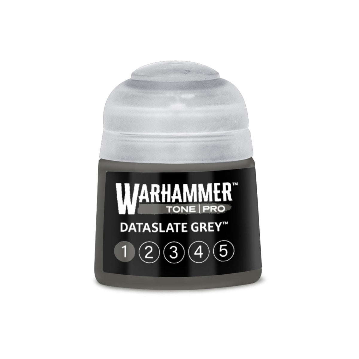 Warhammer Tone Pro Dataslate Grey 1 miniature paint 12ml