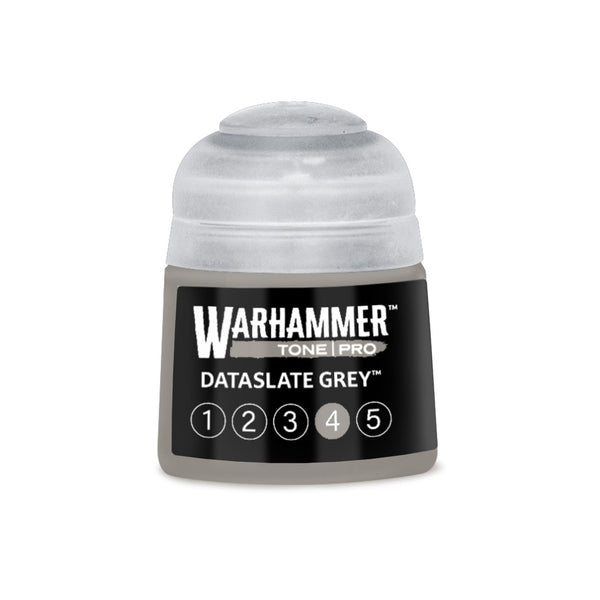 Warhammer Tone Pro Dataslate Grey 4 miniature paint 12ml