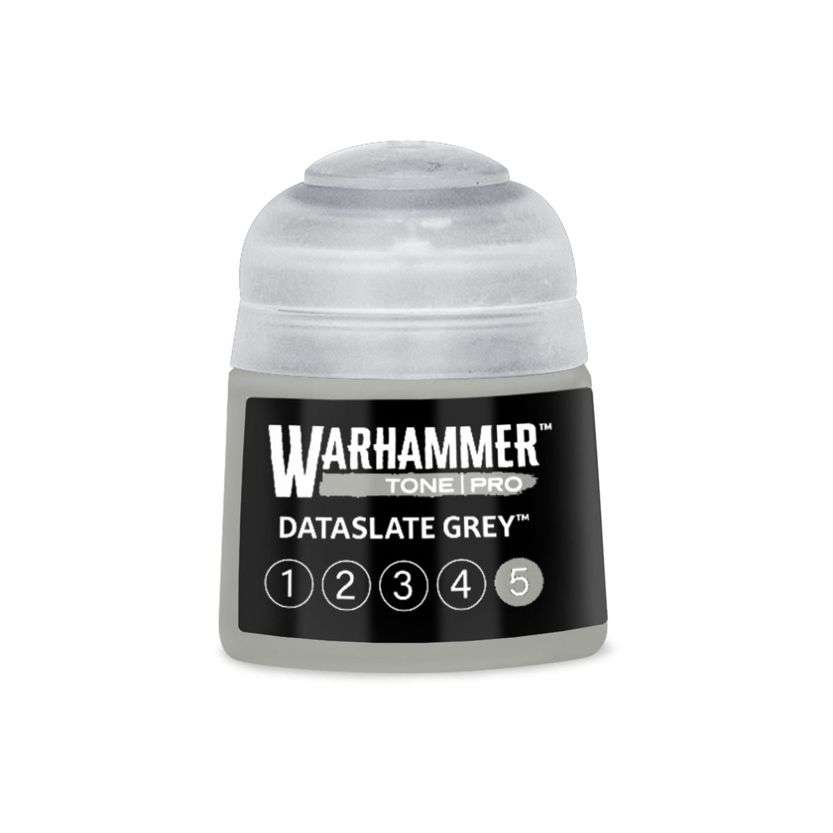 Warhammer Tone Pro Dataslate Grey 5 miniature paint 12ml