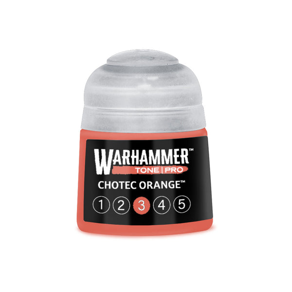 Warhammer Tone Pro Chotec Orange 3 miniature paint 12ml