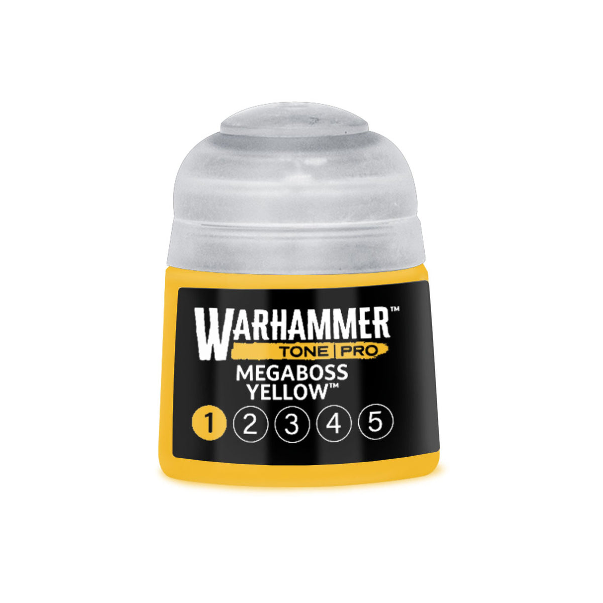 Warhammer Tone Pro Megaboss Yellow 1 miniature paint 12ml