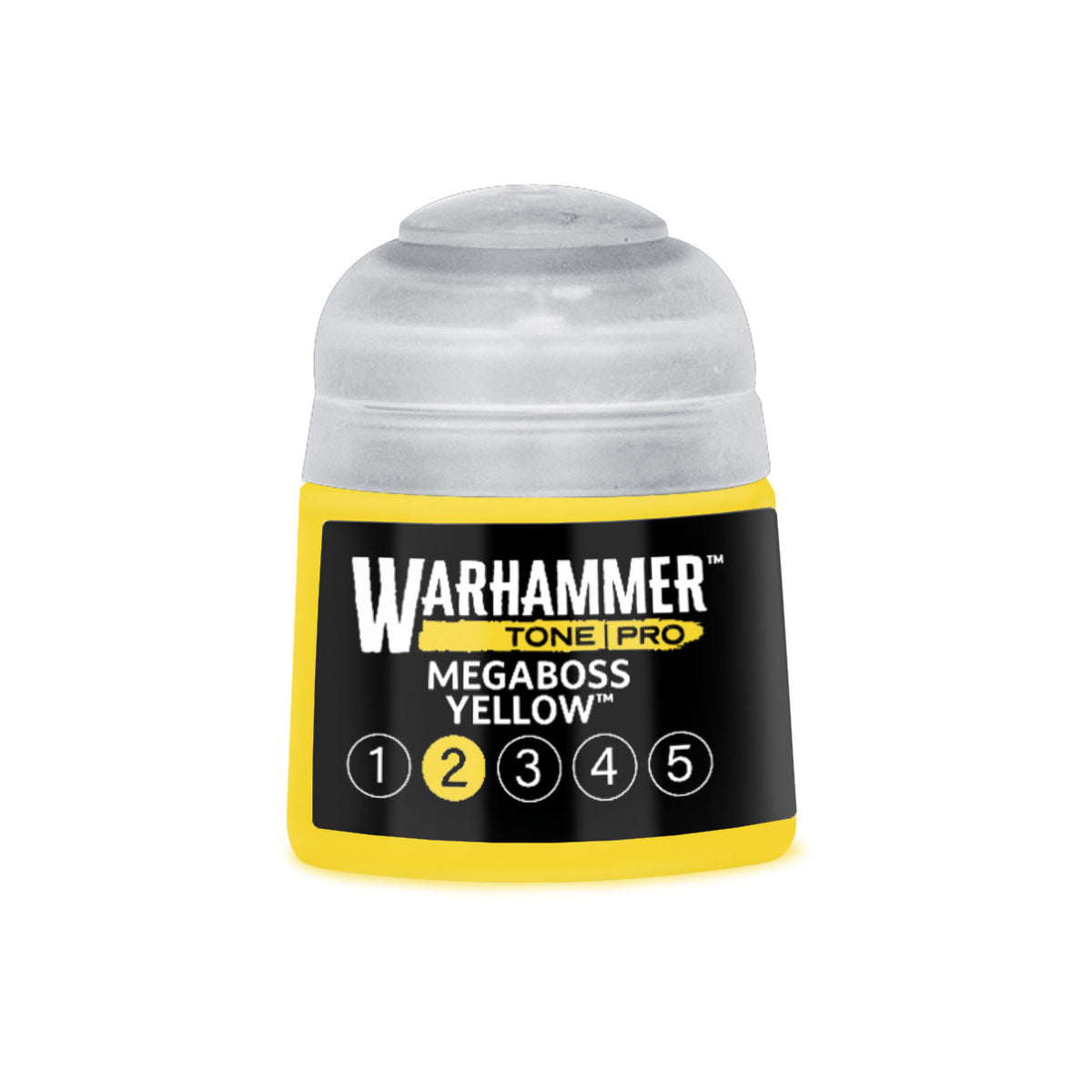 Warhammer Tone Pro Megaboss Yellow 2 miniature paint 12ml