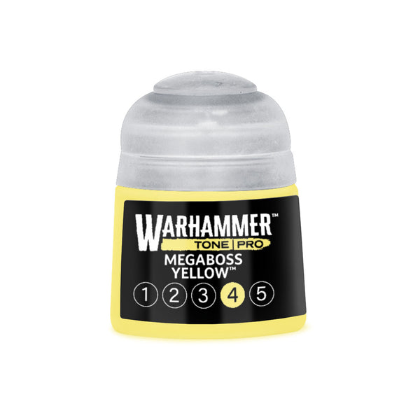 Warhammer Tone Pro Megaboss Yellow 4 miniature paint 12ml